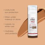NEW✨ EltaMD UV Daily Deep Tinted Broad-Spectrum SPF 40