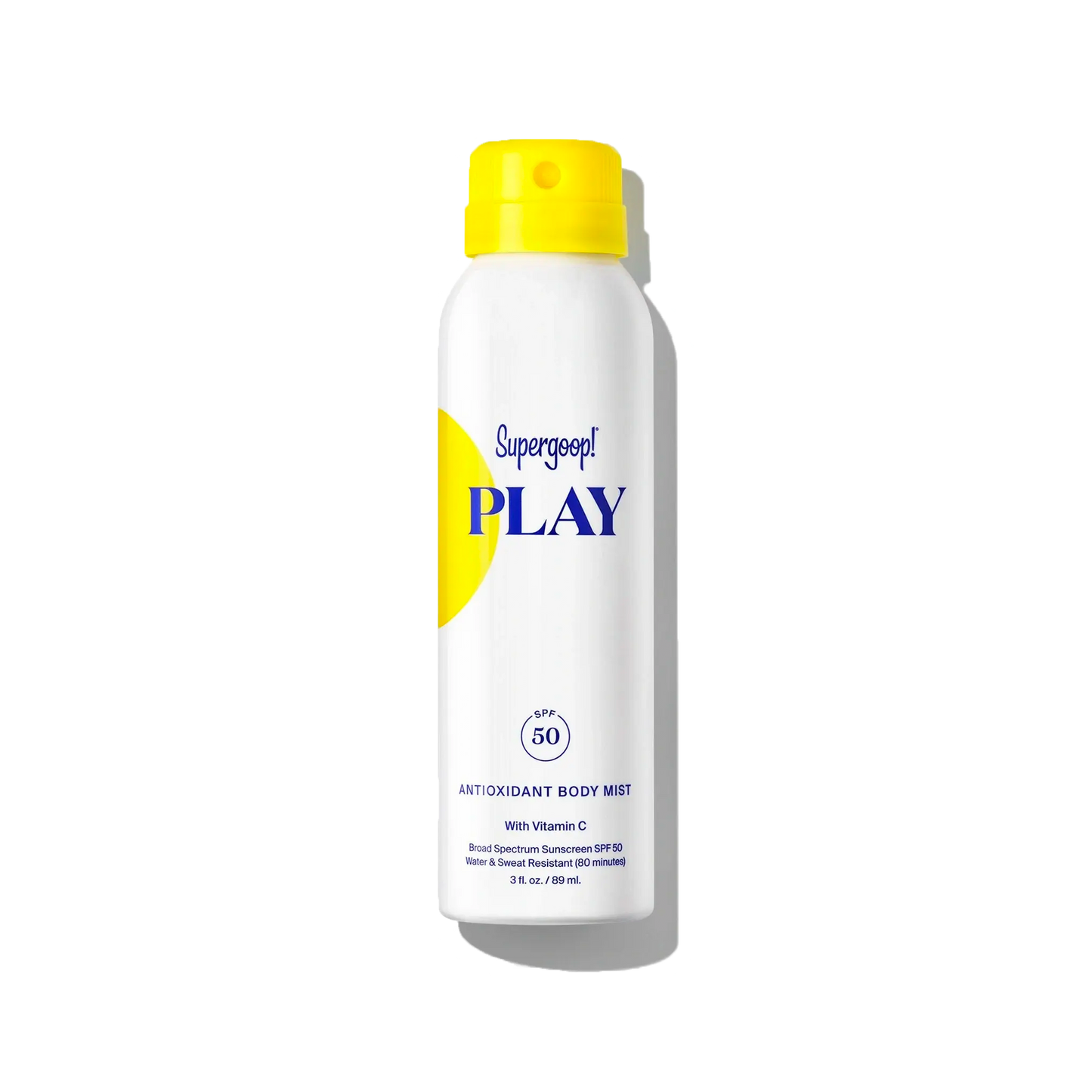 Supergoop! PLAY Antioxidant Body Mist SPF 50 with Vitamin C 6 fl. oz.