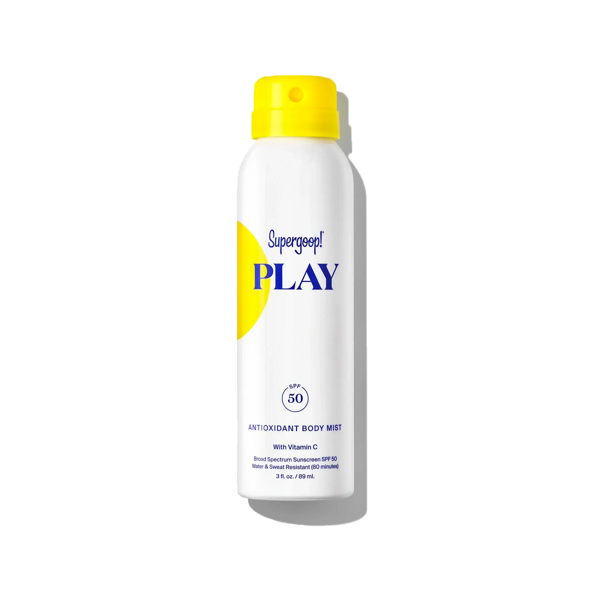 Supergoop! PLAY Antioxidant Body Mist SPF 50 with Vitamin C 6 fl. oz.